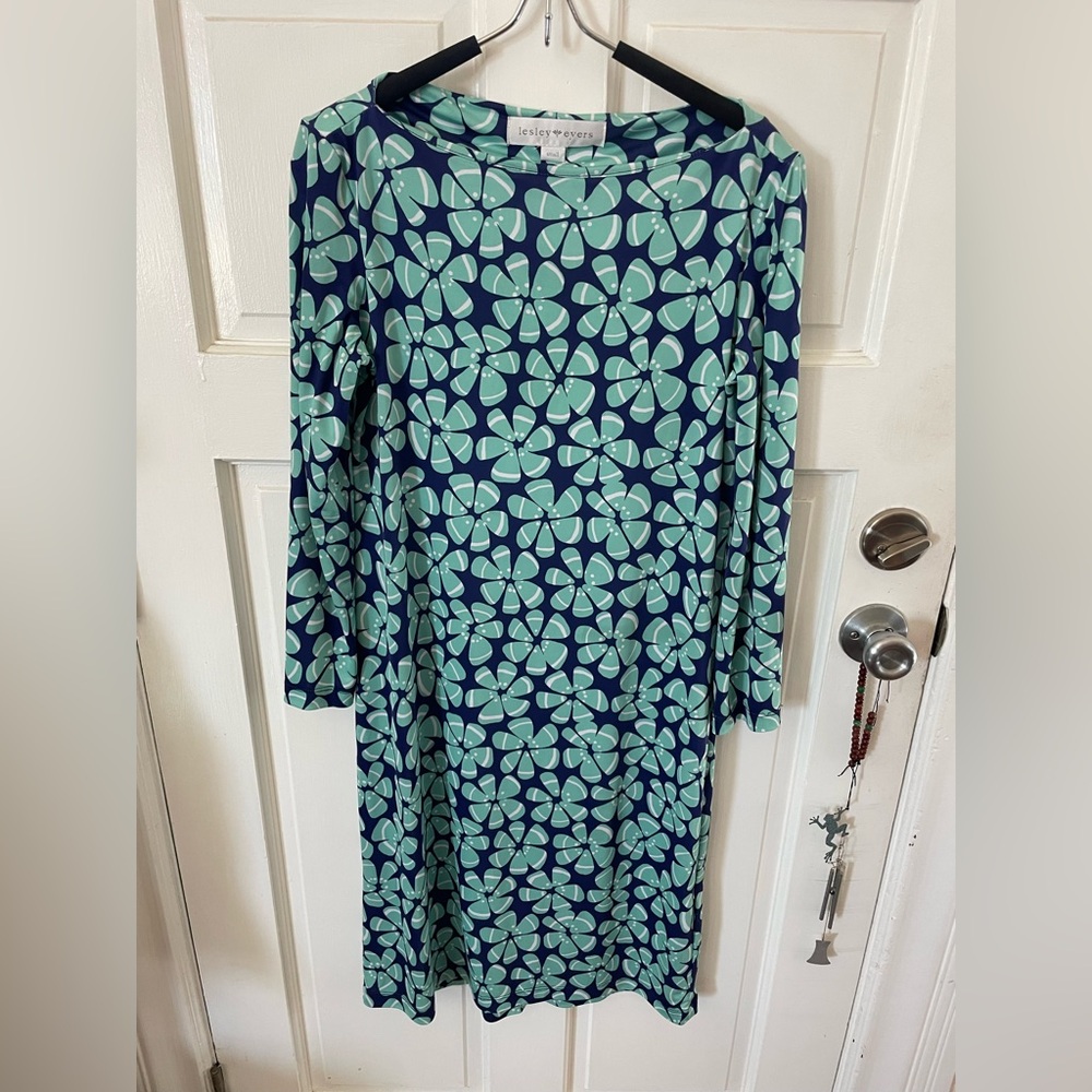 Lesley Evers Floral Dress -Size Small